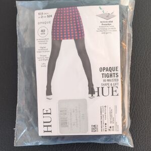 HUE Opaque Tights - navy